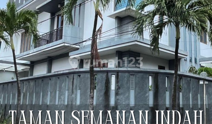 Harga Bu Dibawah NJOP! Rumah Cantik Hoek Taman Semanan Indah - foto 1