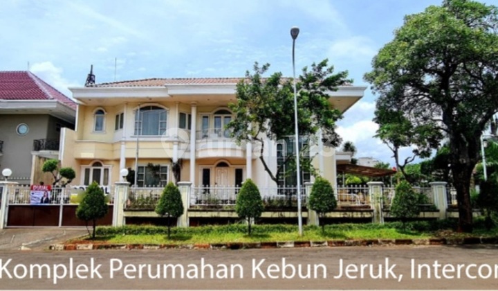 Rumah Intercon Kebon Jeruk Termurah Hook Timur Selatan Bebas Banjir Hitung Tanah - foto 1