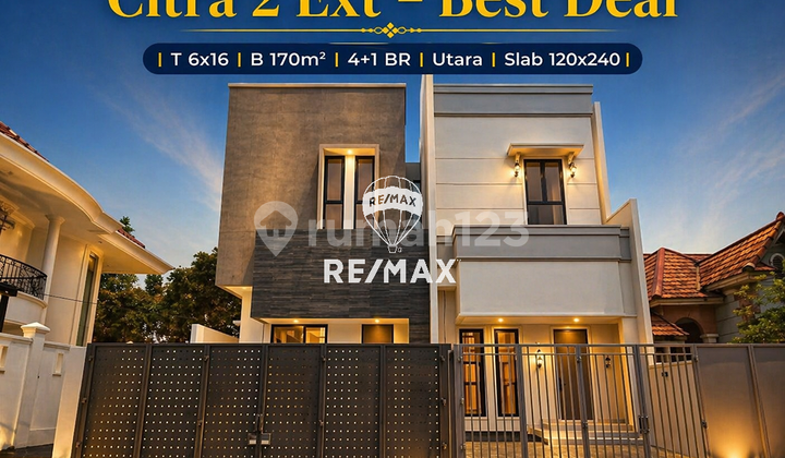 Best Deal! Rumah Baru Citra 2 Extension 170M² - One Gate Cluster Jakarta Barat - foto 1