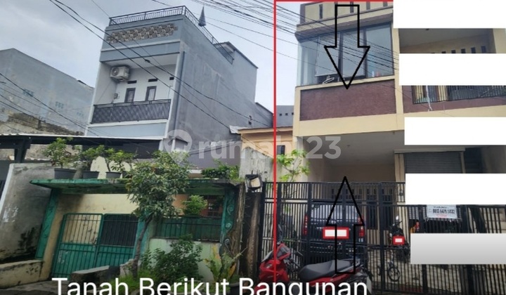 Di Jual Rumah 2Lt,Siap Huni, Lokasi Strtegis,Dekat Byk Fasilitas - foto 1
