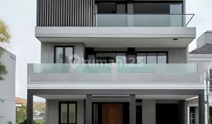 Rumah Mewah 3 Lantai, Perumahan Casa Goya Kebon Jeruk, Jakarta Barat - foto 1
