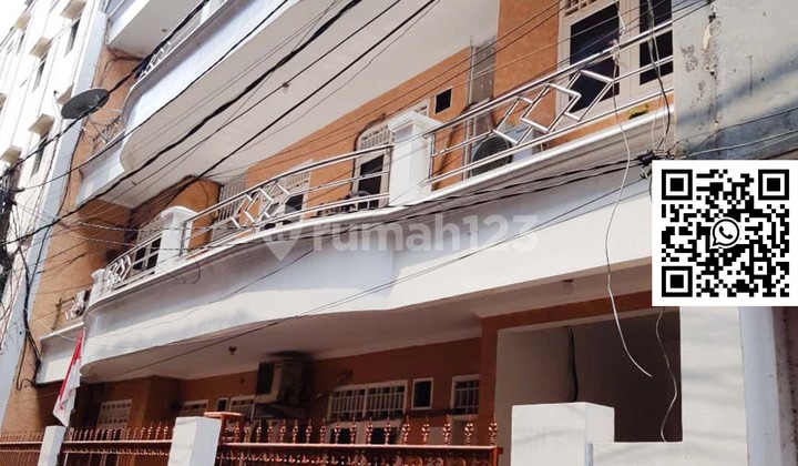 Rumah Kost Palmerah, Jakarta Barat, 12.5X12.5m², 3½ LT, SHM - foto 1