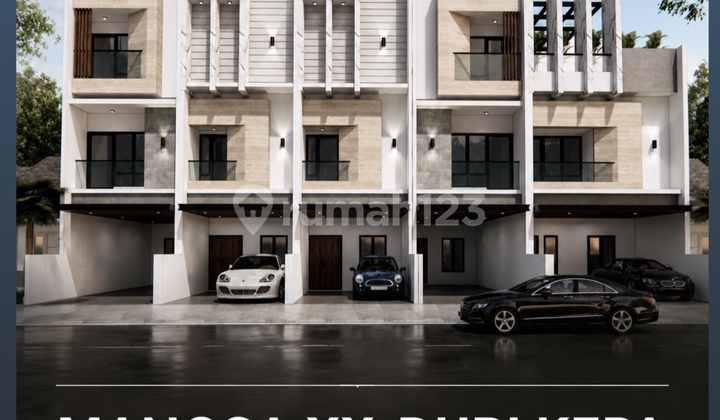 Rumah Baru 4X18 Row 2Mobil Duri Kepa Kebon Jeruk Jakarta Barat - foto 1