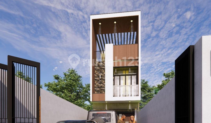 Brand New House 3 Lantai SHM Dekat Akses Tol - foto 1