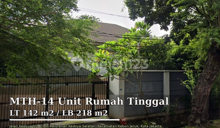 Lelang Murah: Rumah 3 Lantai Kedoya Selatan 142/218M², di Bawah Harga Pasar Nego! - foto 1