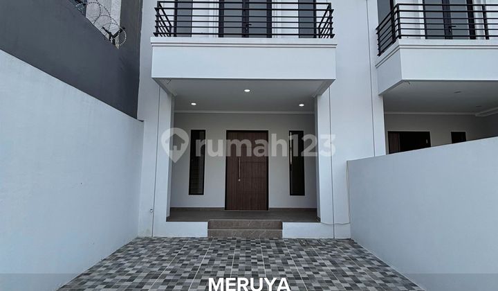 Dijual Rumah Brand New Minimalis Modern di Meruya - foto 1