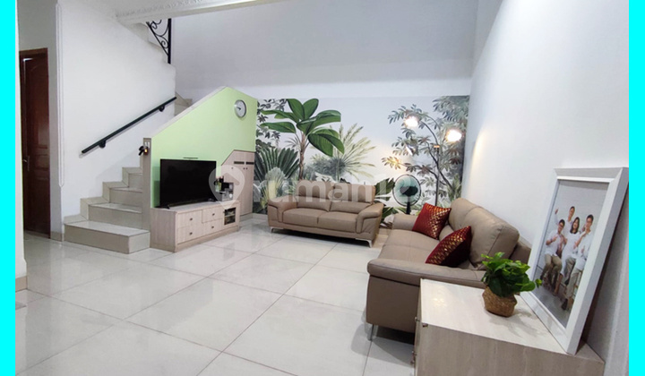 Chandra Rumah Furnish Ukuran 6.5X20m Lokasi Bagus di Komplek Kavling Polri Jelambar - foto 1