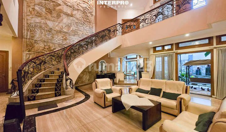 Rumah Mewah Desain Classic Permata Buana Full Marmer - 1000M2 - foto 1