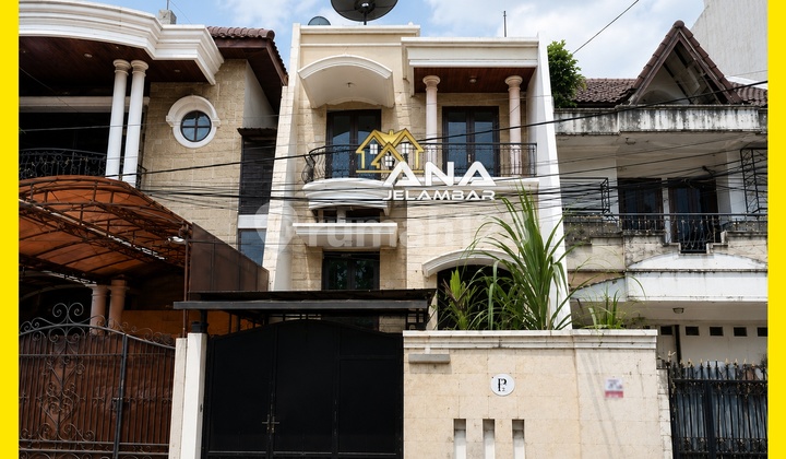 Ana Rumah Mewah Murah 3Lt Luas 5.9X25m Design Cantik di Jelambar - * Good- Deal !!* - foto 1