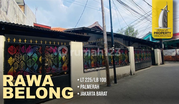 Rumah Area Rawabelong Dkt Kampus Binus Anggrek Palmerah Jakarta - foto 1