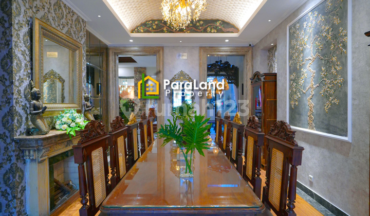 Unit Langka!! Luxury Fully Furnish Kemanggisan Luas 286 Meter 3 Lantai Dalam Komplek dan Nego Sampai Deal - foto 1