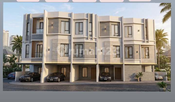 Rumah Baru 3 Lantai Grogol Mulai Dari 1 Man - foto 1