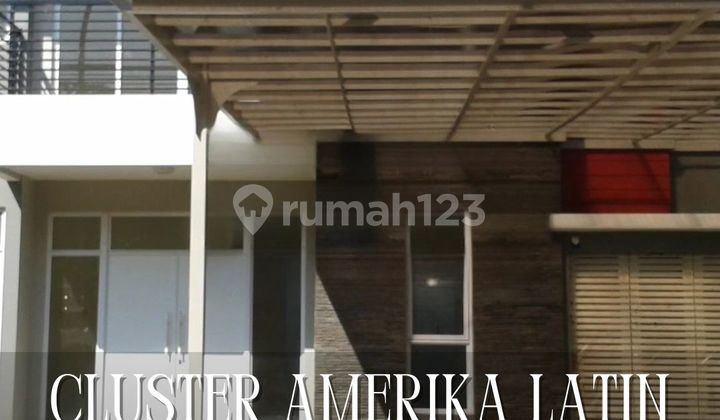 Jual Cepat !! Rumah Baru Dalam Cluster Amerika Latin - Green Lake City - foto 1