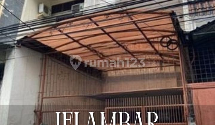Rumah Jelambar bisa Usaha Pinggir Jalan Lokasi Strategis Harga Murah - foto 1
