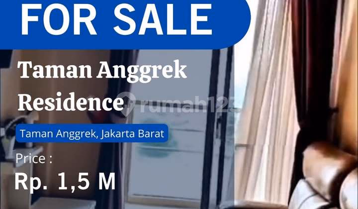 Apartemen Taman Anggrek Jual 1BR 38m² - Dijual Cepat 1BR City Best Uni #430380