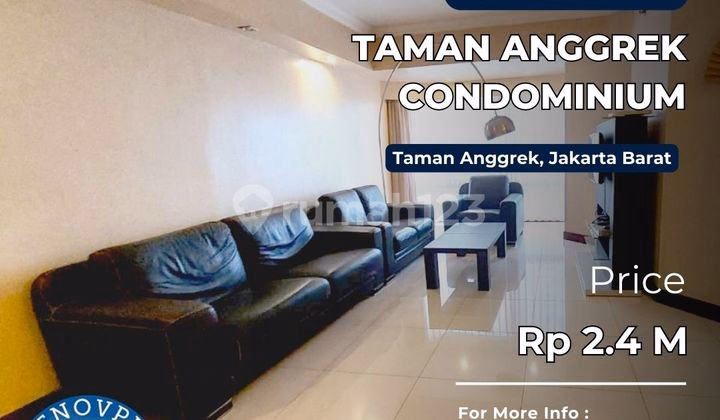 Apartemen Taman Anggrek Jual 1BR 146m² - TURUN HARGA Taman Anggrek Cond #393759