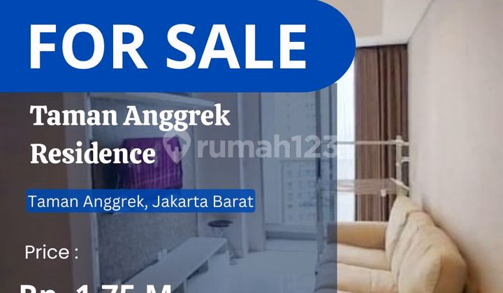 Apartemen Taman Anggrek Jual 2BR 44m² - Dijual Cepat 2BR City Harga TU #460731