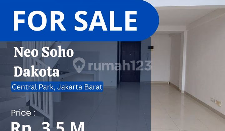 Apartemen Central Park Jual Studio Central Park - Dijual Cepat Neo Soho Dakota S #458562