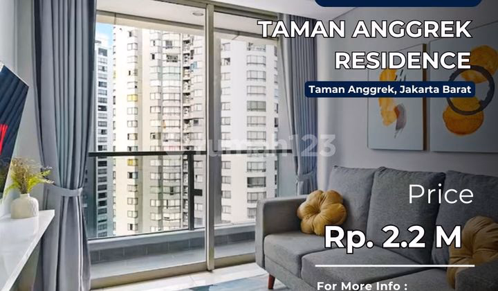 Apartemen Taman Anggrek Jual Studio - Di Taman Anggrek, Jakarta Bara #640970