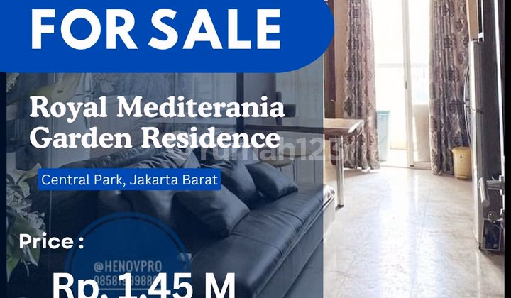 Apartemen Central Park Jual Studio Central Park - Apartemen 1 lantai di Central #650271