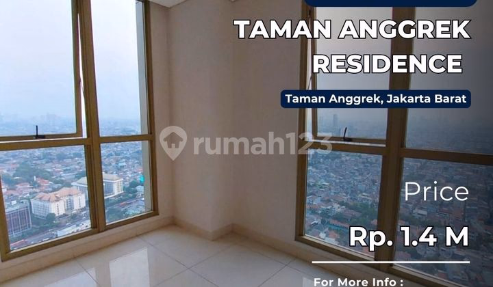 Apartemen Taman Anggrek Jual Studio - Apartemen 3 lantai di kawasan #417963