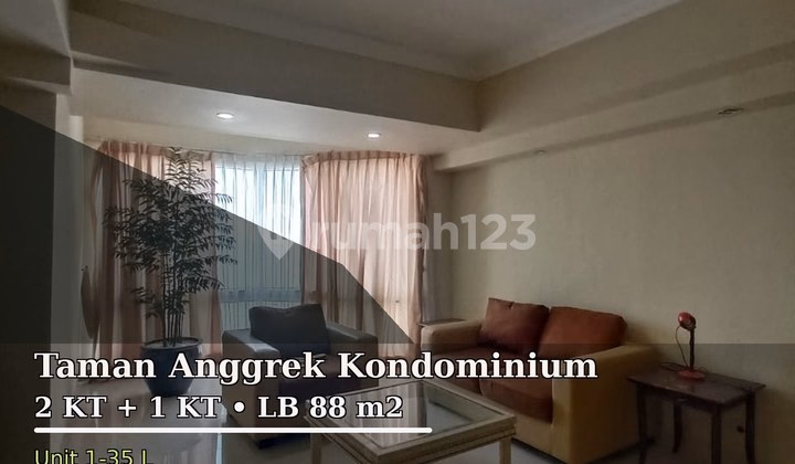 Apartemen Taman Anggrek Jual 2BR 88m² - HIDDEN GEM TERMURAH DI TAMAN A #681355