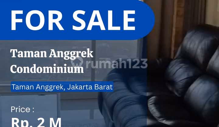 Apartemen Taman Anggrek Jual 1BR 88m² - Taman Anggrek Condo 2+1BR Best #440877