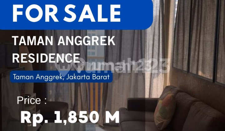 Apartemen Taman Anggrek Jual 3BR 65m² - Dijual Cepat 3BR City Harga TU #381264