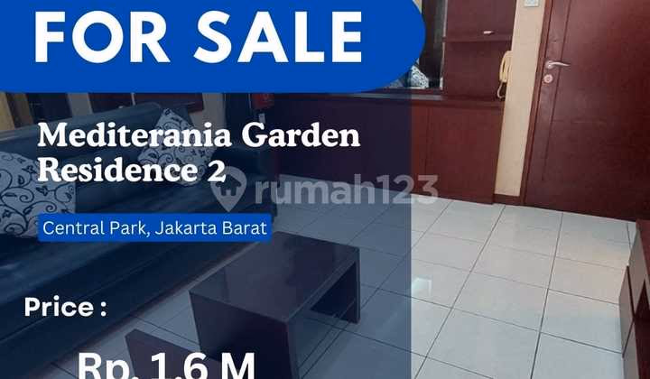 Apartemen Central Park Jual Studio Central Park - Di Central Park, Jakarta Barat #593937