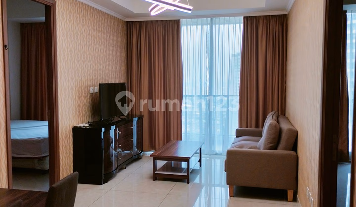 Apartemen Taman Anggrek Jual 1BR - Unit apartemen 1 lantai di kaw #884136