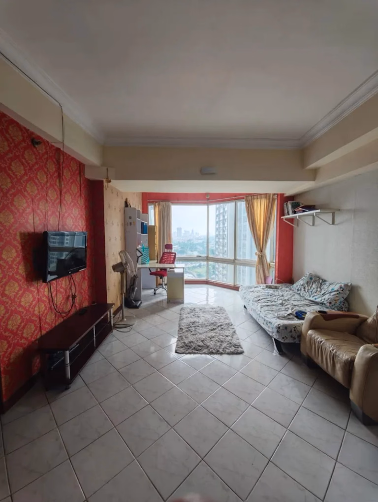 Apartemen Sewa 2BR 88m² Lt.15 Taman Anggrek Kondominium - Unit 2+1 kamar di Tower 1 lantai 15 — harga terjan #tak-17