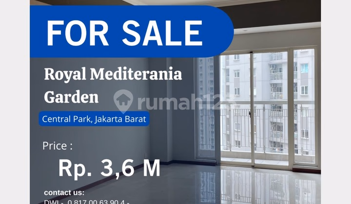 Apartemen Central Park Jual 4BR+ Central Park Lt.100 - Dijual Unit 3BR Sudah Renov Be #405671