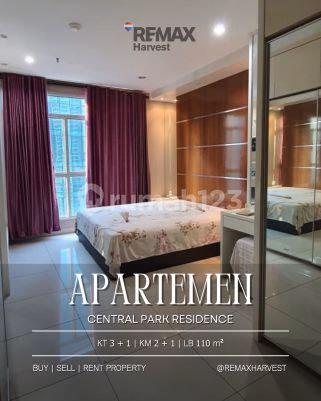 Apartemen Central Park Jual 1BR Central Park 110m² - Central Park, Jakarta Barat - #694159 - foto 2