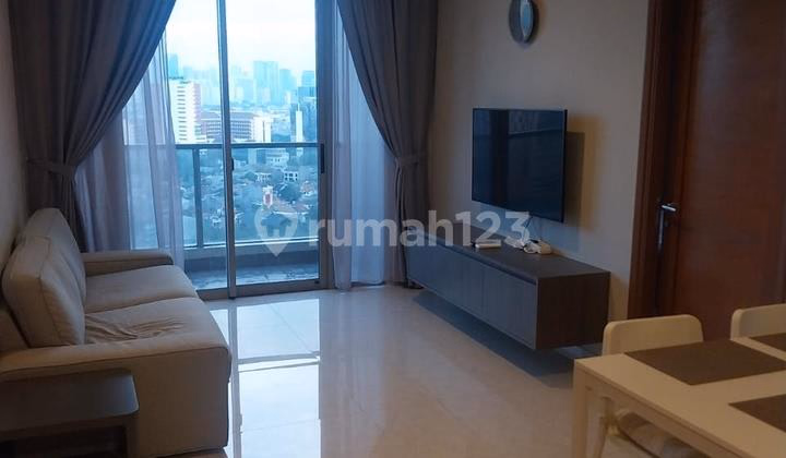 Apartemen Taman Anggrek Sewa 1BR - Unit apartemen 1 lantai di kaw #691336