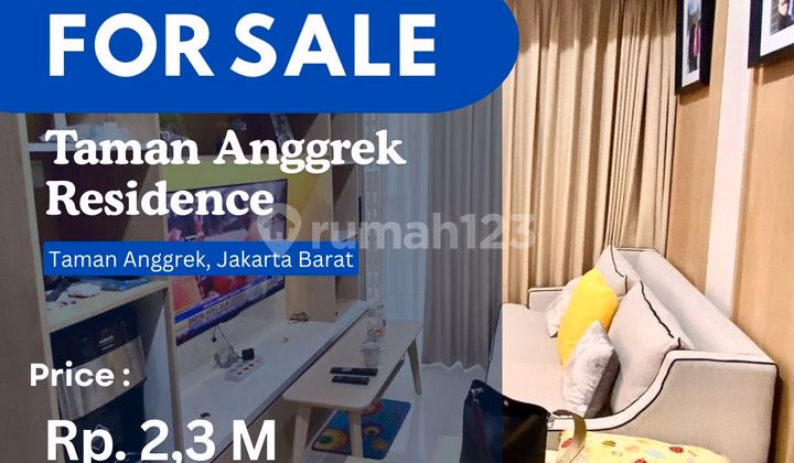 Apartemen Taman Anggrek Jual 3BR 65m² - Dijual Cepat 3BR City View TUR #505992
