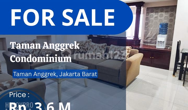 Apartemen Taman Anggrek Jual 1BR 176m² - *Harga Terbaik Taman Anggrek C #458478
