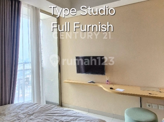Apartemen Taman Anggrek Jual Studio 26m² - Condominium 1 lantai di Taman #644589