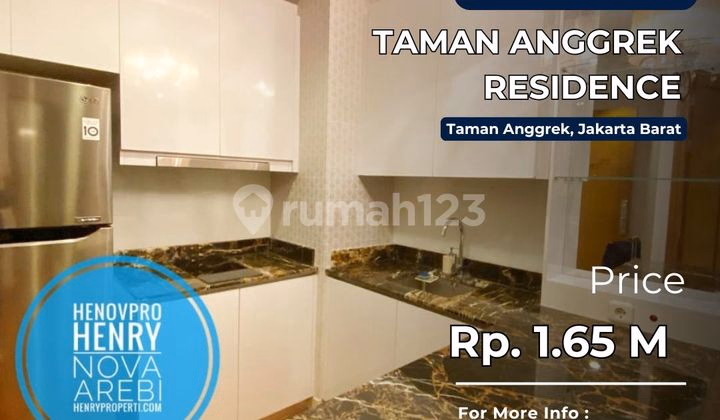 Apartemen Taman Anggrek Jual Studio - Unit apartemen 3 lantai di Tam #634909