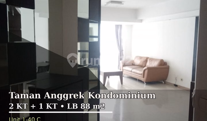 Apartemen Taman Anggrek Jual 3BR 88m² - Hunian berupa Condominium 1 la #649252