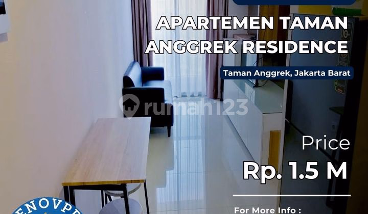 Apartemen Taman Anggrek Jual Studio - Berlokasi di Taman Anggrek, Ja #462487