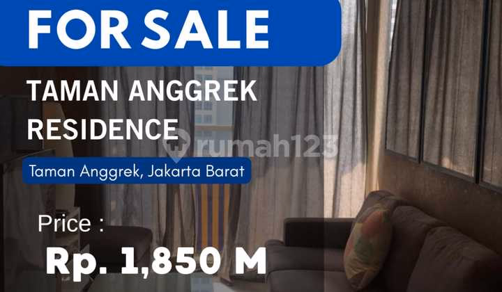 Apartemen Taman Anggrek Jual 3BR 65m² - Dijual Cepat 3BR City Harga TU #381246