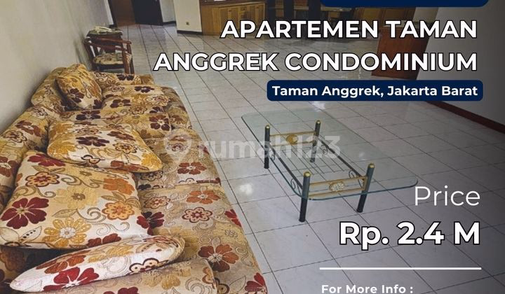 Apartemen Taman Anggrek Jual 1BR 146m² - Dijual - Taman Anggrek Unit 3B #455219