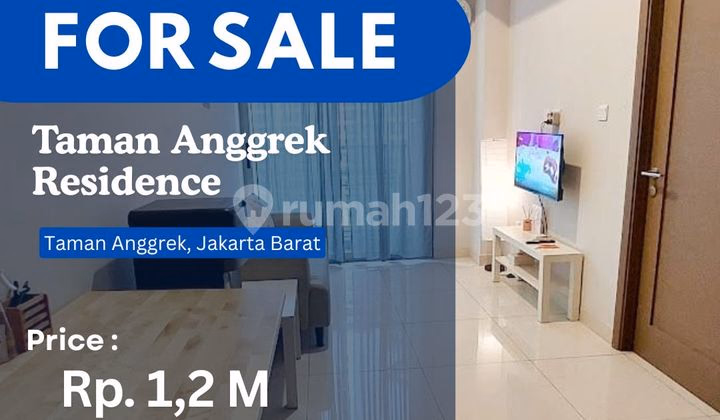 Apartemen Taman Anggrek Jual 1BR 38m² - TURUN HARGA Dijual Cepat 1BR C #565610