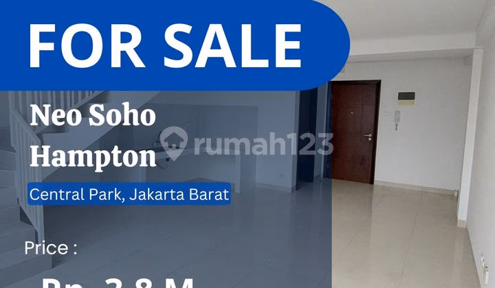 Apartemen Central Park Jual Studio Central Park - Investasi terbaik Dijual Cepat #466238