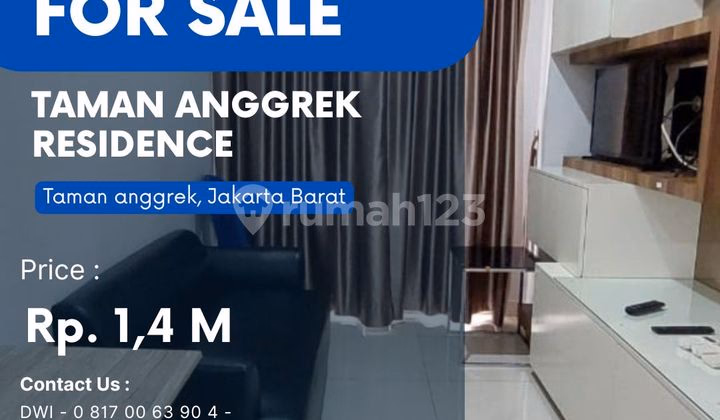 Apartemen Taman Anggrek Jual 2BR 50m² - Dijual Cepat 2BR City Harga TU #357044
